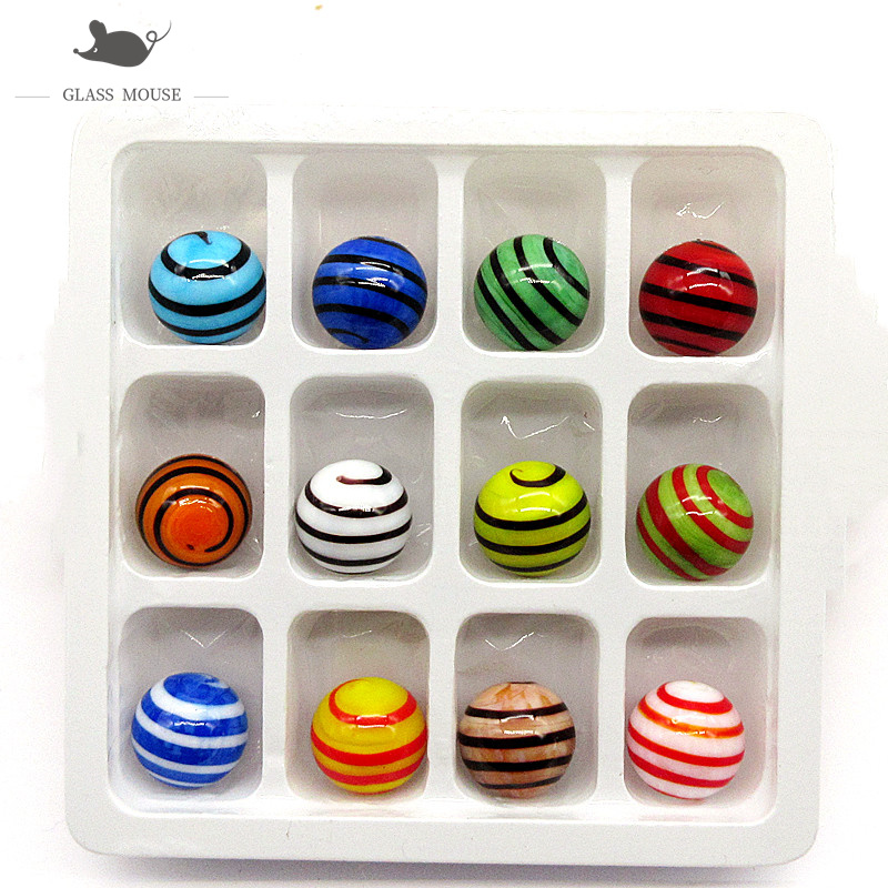Sports Equipment For Schools - 18mm New Handmade Glass Marbles Balls