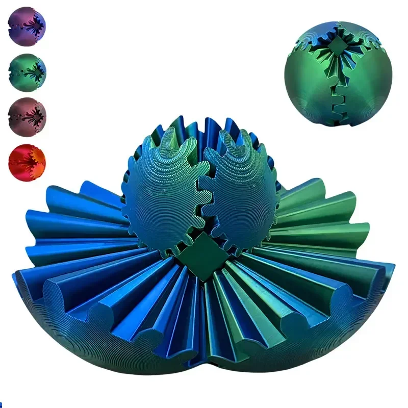 Sports Equipment For Schools - 3D Printed Gear Ball Spin Ball