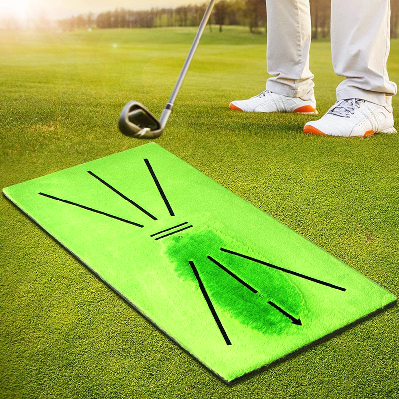 Golf Putting Mat - Golf Training Mat Swing Track Practice