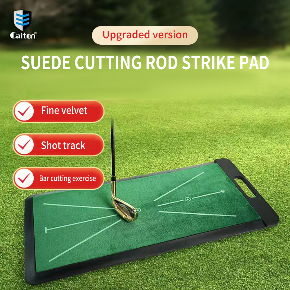 Golf Putting Mat - Caiton Golf Velvet Swing Path Training