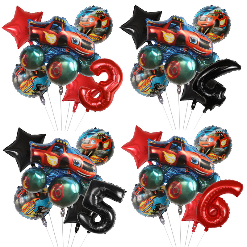 1set Blaze Monster Foil Balloo - Sports Equipment For Schools recensie en prijs