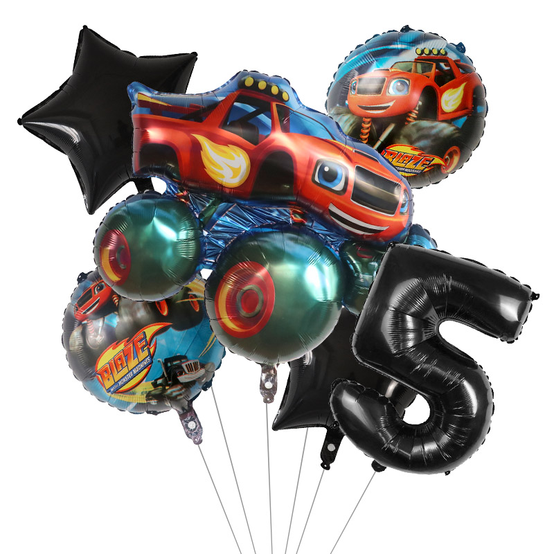 1set Blaze Monster Foil Balloo - Sports Equipment For Schools recensie en prijs