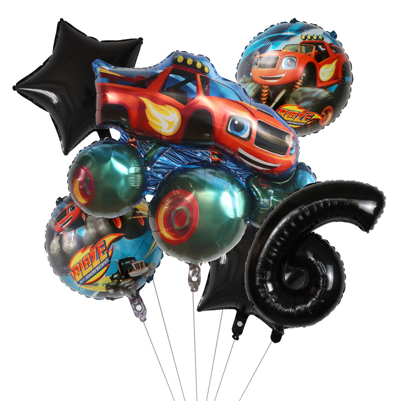 1set Blaze Monster Foil Balloo - Sports Equipment For Schools recensie en prijs