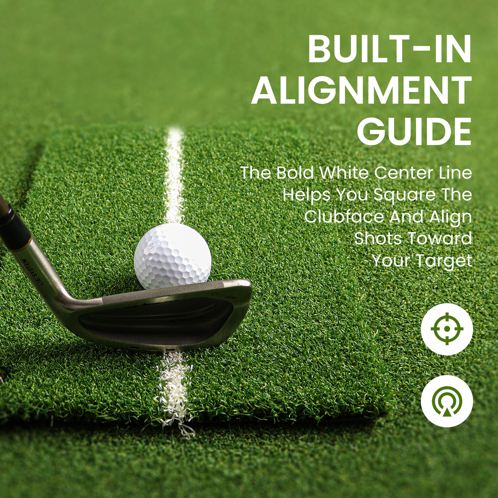 Golf Hitting Mat with Alignmen - Golf Putting Mat recensie en prijs