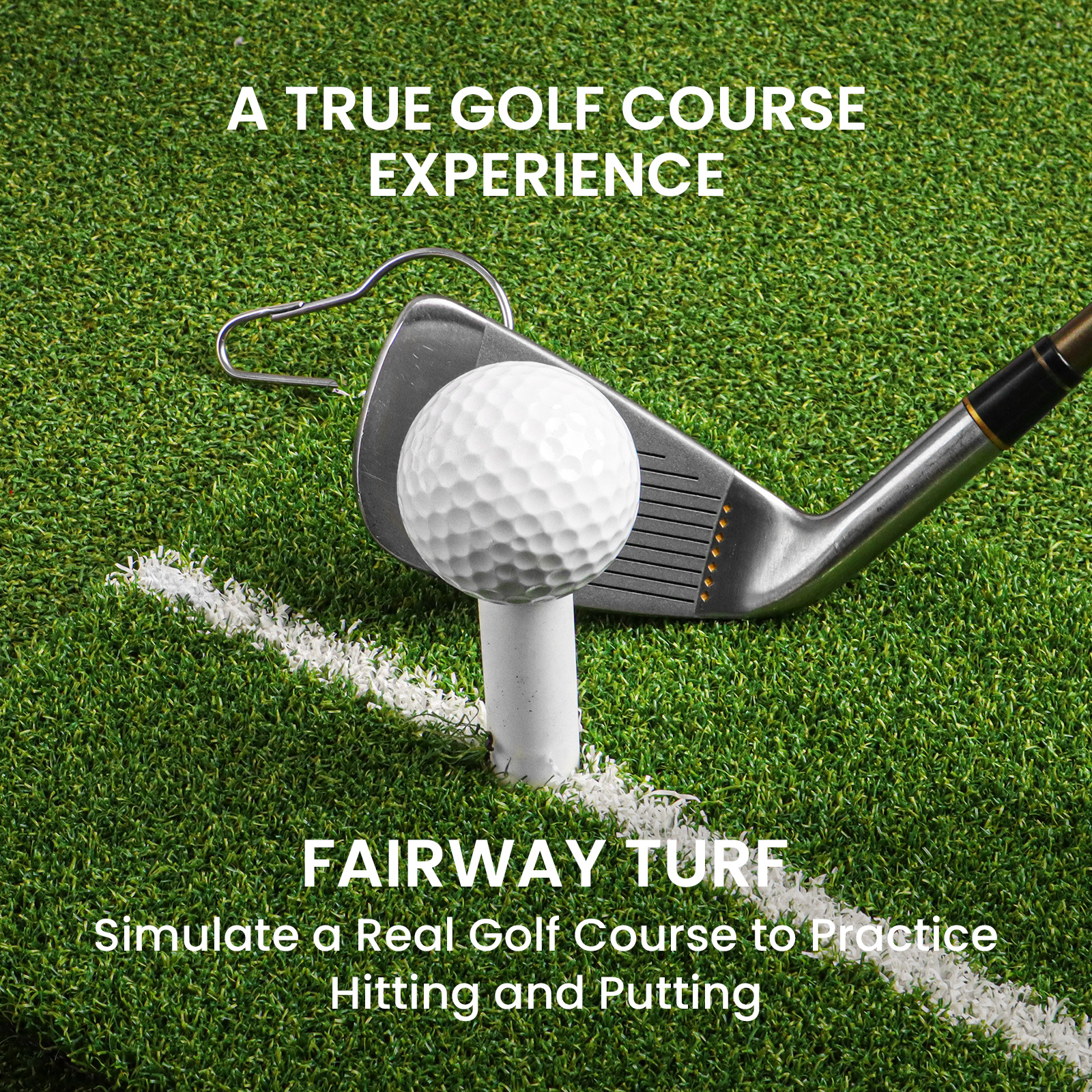 Golf Hitting Mat with Alignmen - Golf Putting Mat recensie en prijs