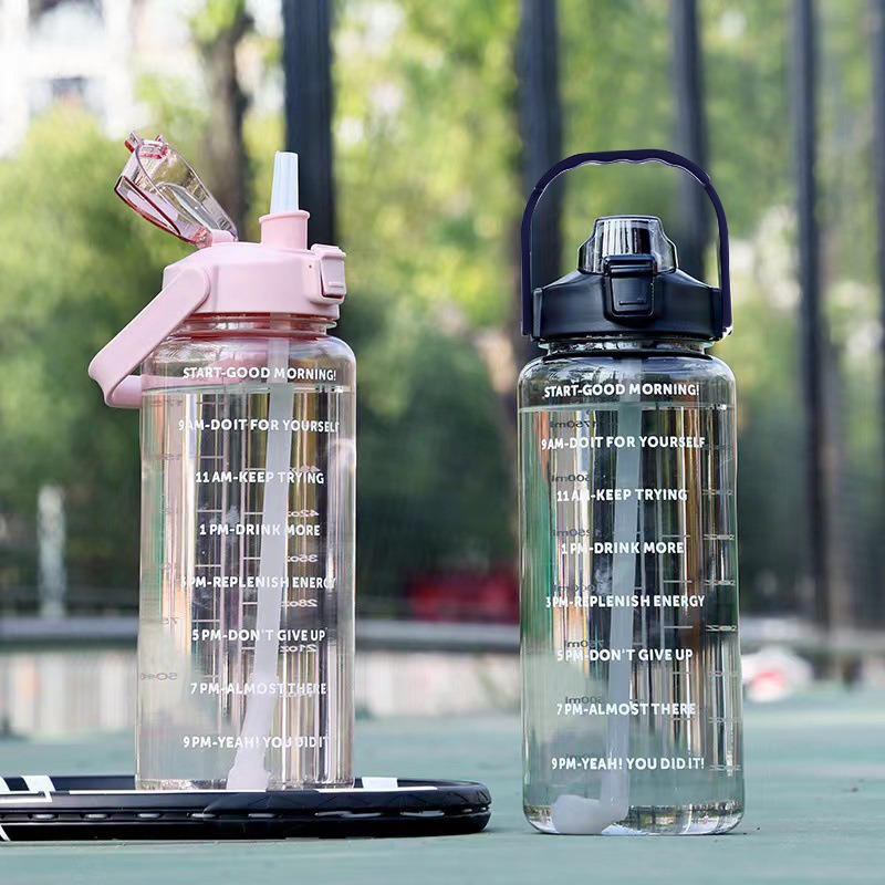 2 Liters Straw Plastic Water B - Sports Equipment Names recensie en prijs