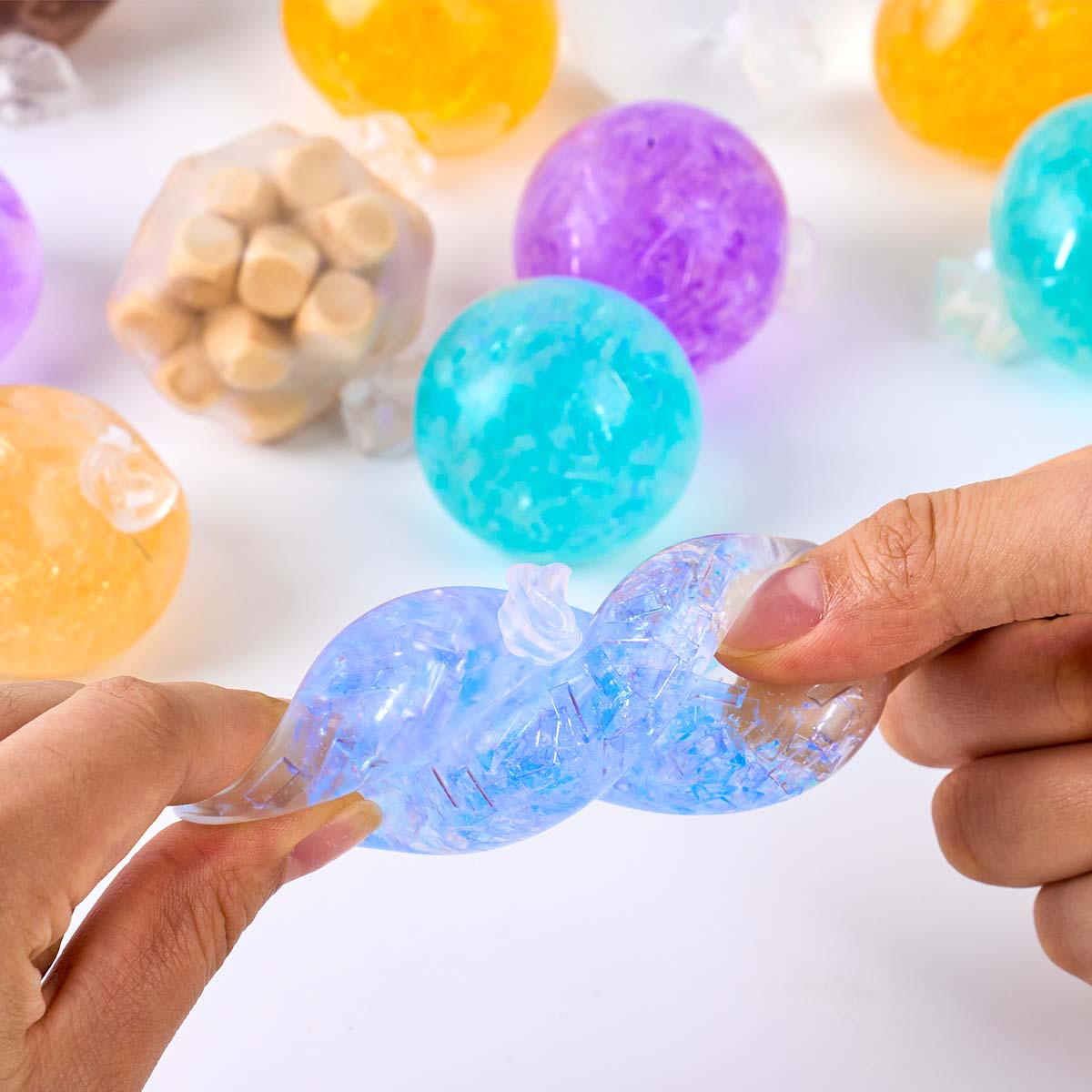 6Pcs Transparent Soft TPR Empt - Bocce Ball Set recensie en prijs