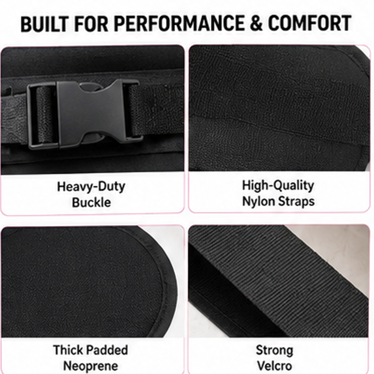 Heavy Duty Nylon Hip Thrust Be - Sports Equipment Names recensie en prijs