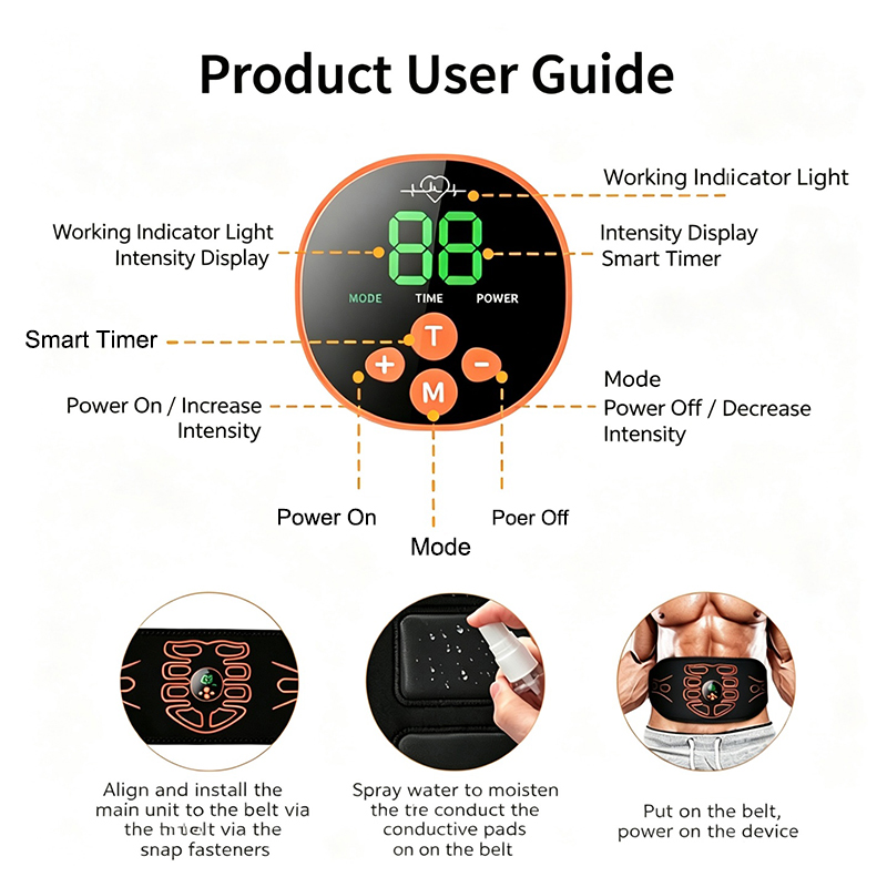 Abdominal Toning Belt Smart Ab - Sports Equipment Names recensie en prijs