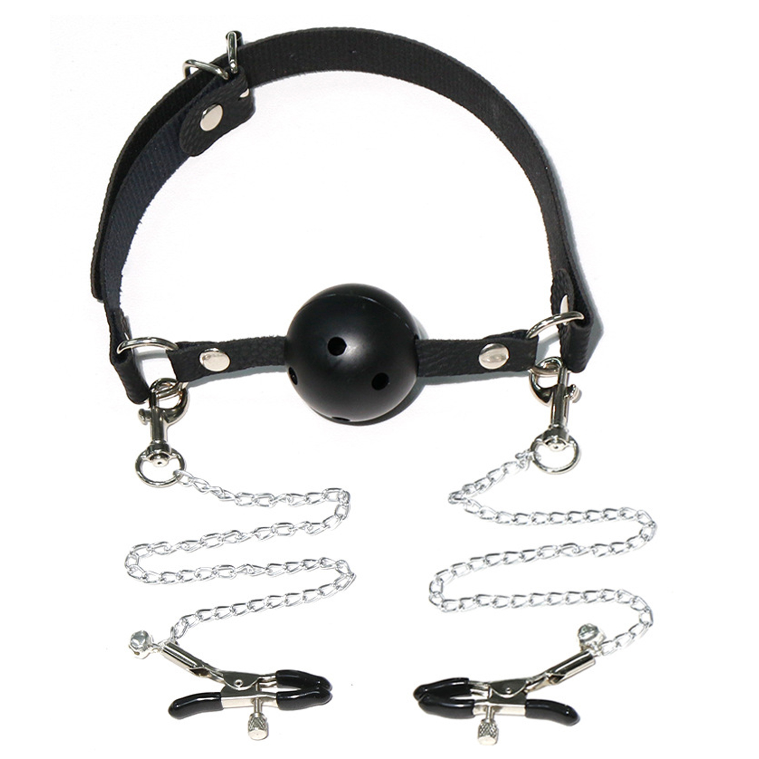 SM Mouth Gag Nipple Clamp BDSM - Bocce Ball Set recensie en prijs