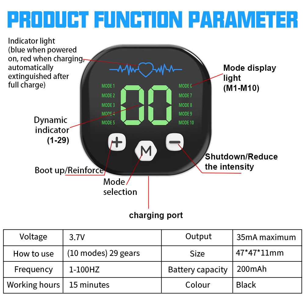 EMS Muscle Stimulator Abdomina - Sports Equipment Names recensie en prijs