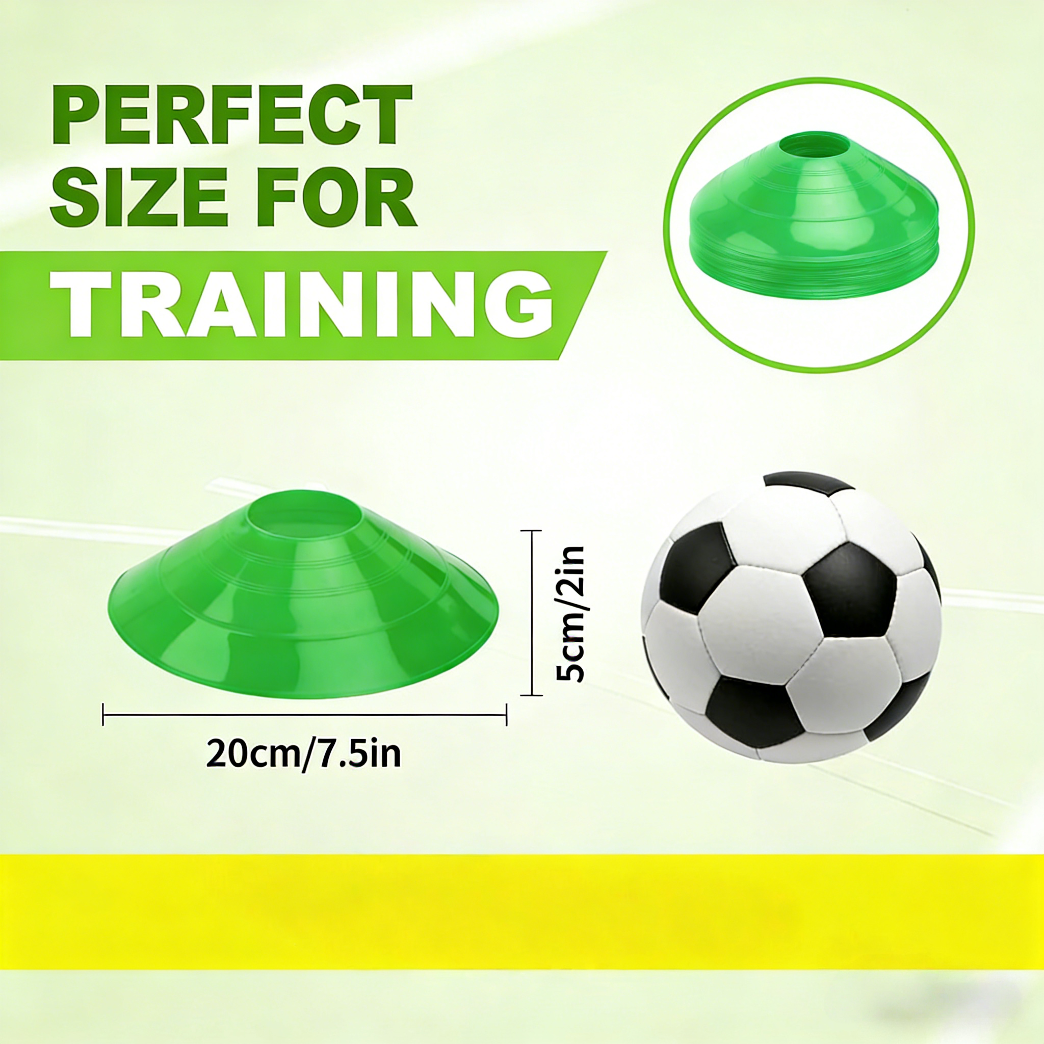 5 Pcs football training plate  - Sports Equipment Training recensie en prijs