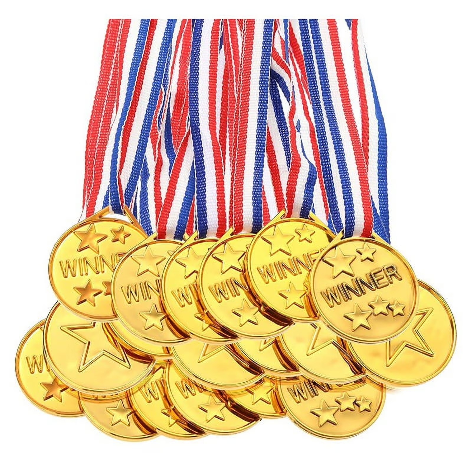 30Pcs Plastic Gold Winners Med - Sports Equipment For Schools recensie en prijs