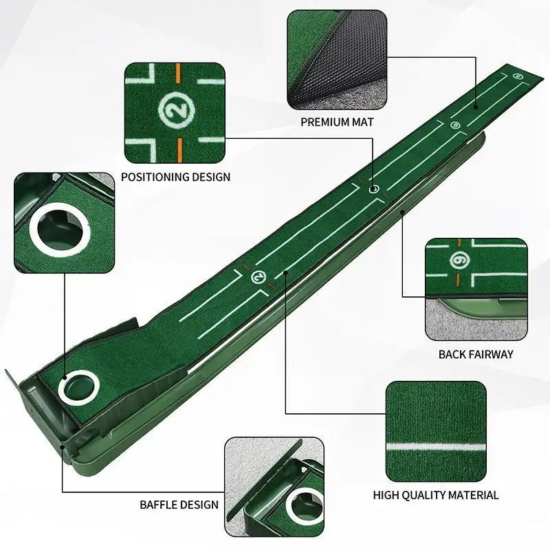 Mini Golf Green Putter Mat Por - Golf Putting Mat recensie en prijs