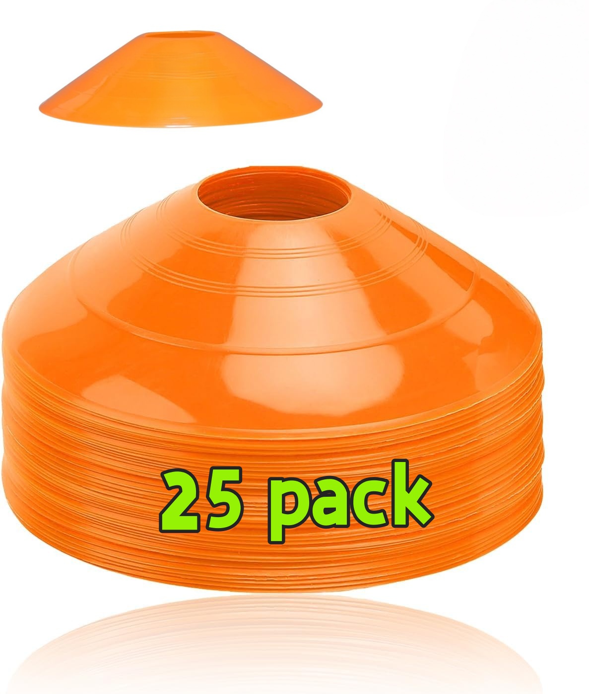 25 Pack football cone plate  f - Sports Equipment Training recensie en prijs